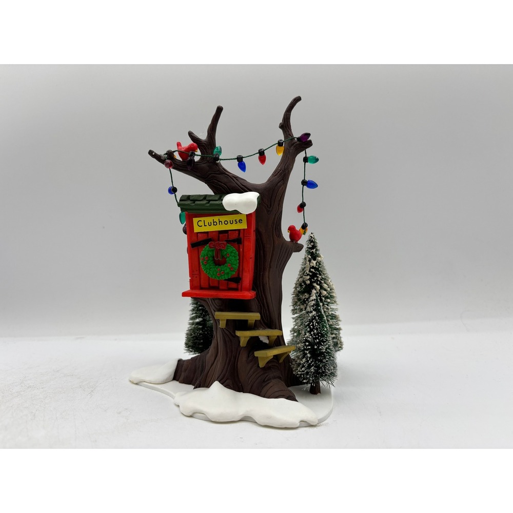 Department 56 1989 Original Snow Village Kids Tree House 5168-3 Retired